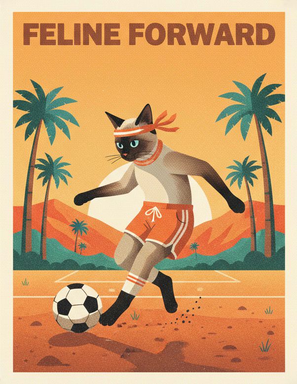 Soccer Cat